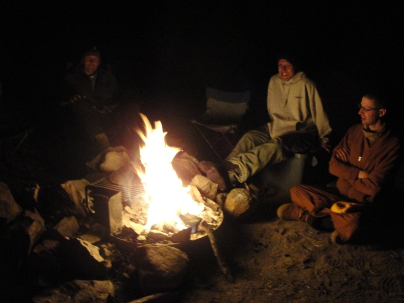Campfire comradery