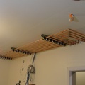 Pipe rack in Utility Room, for the radiant floors