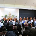 The Sangha gathers