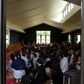 Reception hall being used for our Kathina