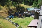 A view of the worksite