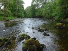Small river at edge of property called Water of Ruchill