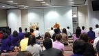 Jan. 18 evening - Luang Por teaches to employee meditators at Chevron