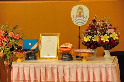 Jan. 19 - Luang Por receives an honorary doctorate degree in Buddhist Studies from MahaCula University in Ayuthaya. (www.mcu.ac.th)