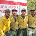 Firefighters from LA
