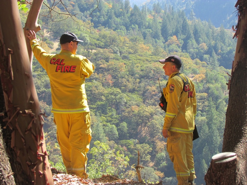 Cal Fire doing an excellent job restoring the land