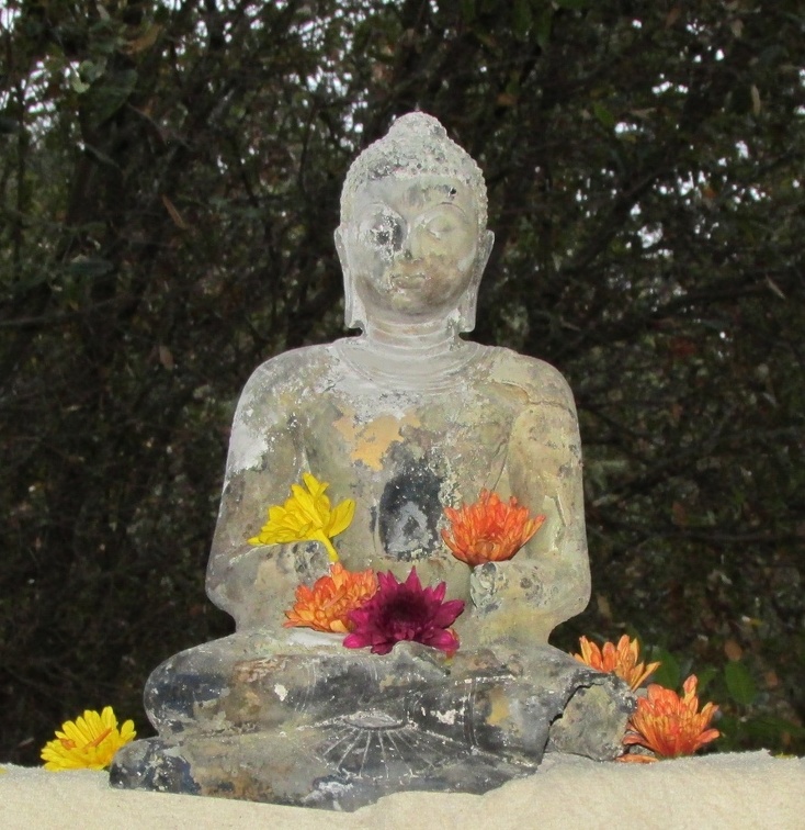 Dee's Buddharupa - pulled from the ruins