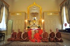 Luang Por visits Wat Saket