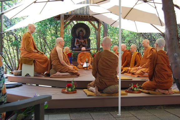 At the edge of the Sangha