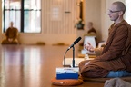 Ajahn Ñāṇiko gives a Dhamma talk