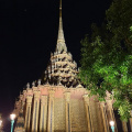 Wat Phra Kaew, the Temple of the Emerald Buddha, in Bangkok